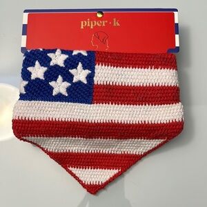 NWT Crochet Bandanna